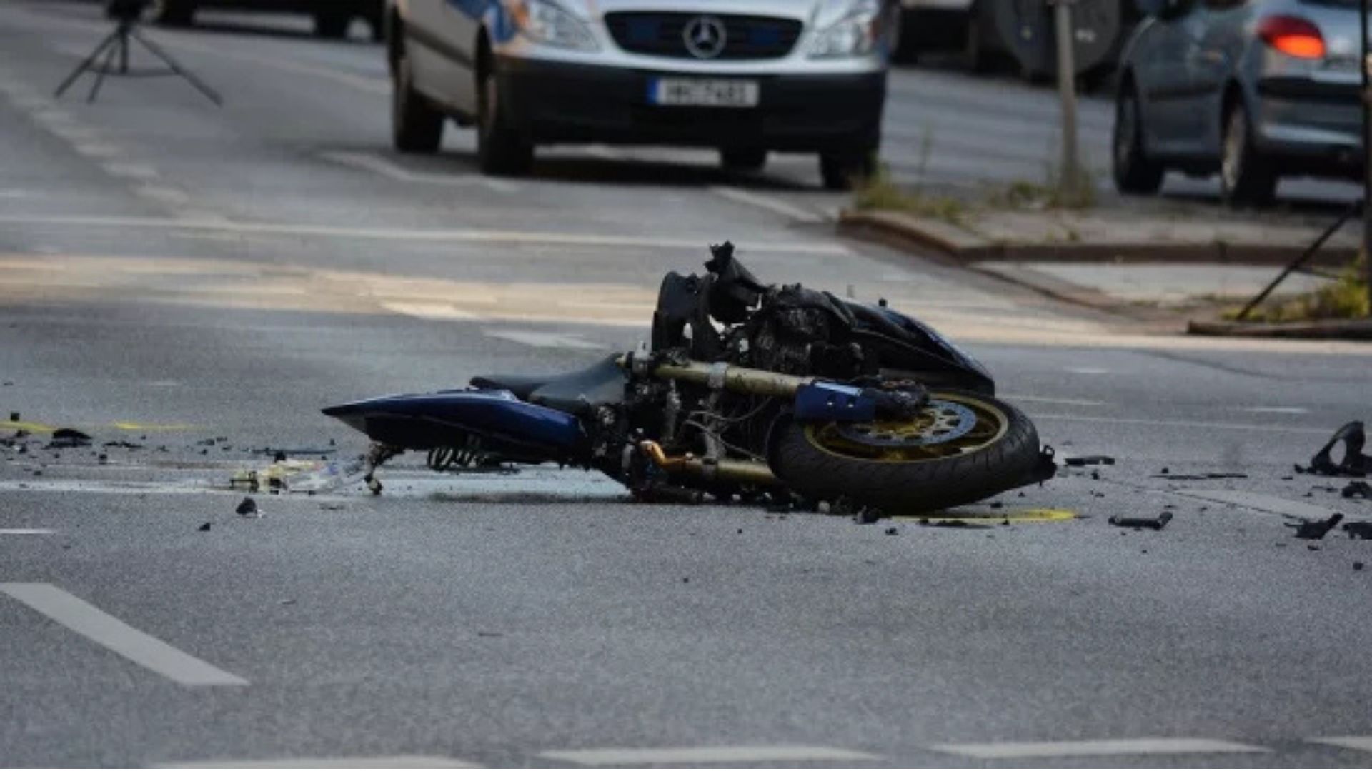 motor cycle accicent